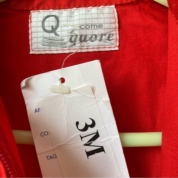 NWT Italian Come Quore Red Biker Zip Vest Sleeveless Jacket. Baby Boy 3 Months - Picture 7 of 7
